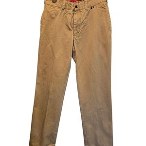 Victorinox Mens Chino Pants Khaki Straight Leg Cotton Fits 28x30 MP54